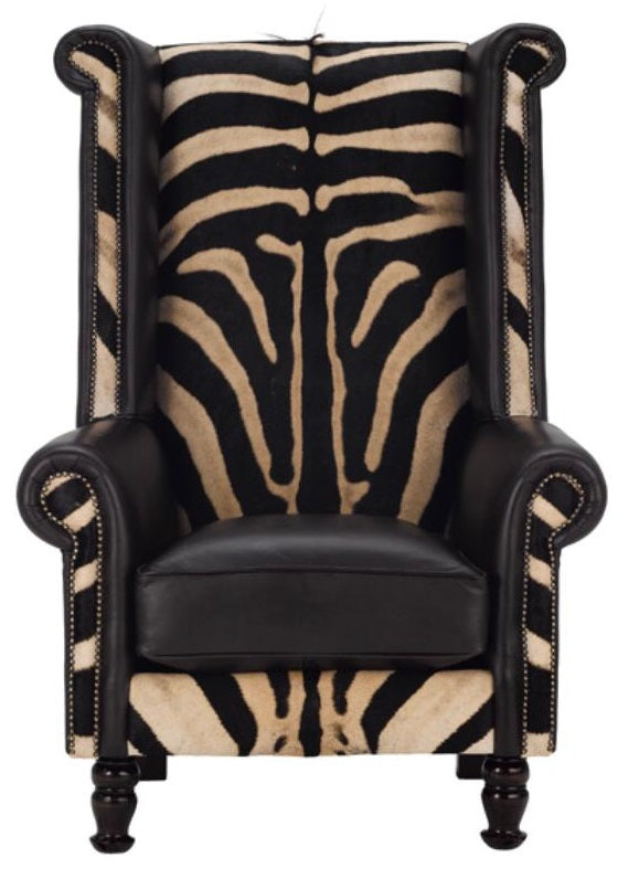Zebra Skin Throne